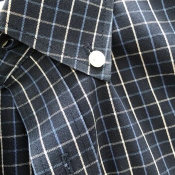 EDDIE BAUER Men's Wrinkle-Free EUC Relaxed Fit Shirt XL - Picture 9 of 10